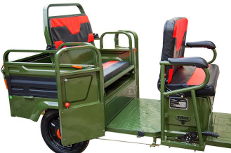 Грузовой электротрицикл Rutrike Вояж-П 1200 Трансформер 60V/800W