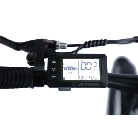 Электровелосипед WHITE SIBERIA CAMRY LIGHT 500W (матовый черный)