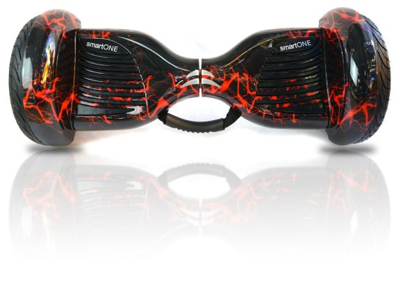 Гироскутер smartONE 10.5 Lite, красные молнии