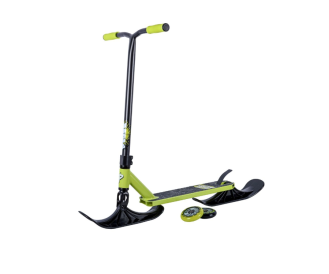 Самокат-снегокат PLANK HOP, зеленый
