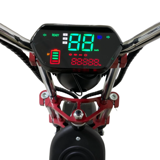 Электроскутер Wolong C3 PRO 1000W 15AH