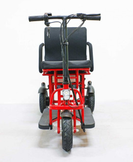 Электротрицикл GreenCamel Кольт V700 15Ah, красный